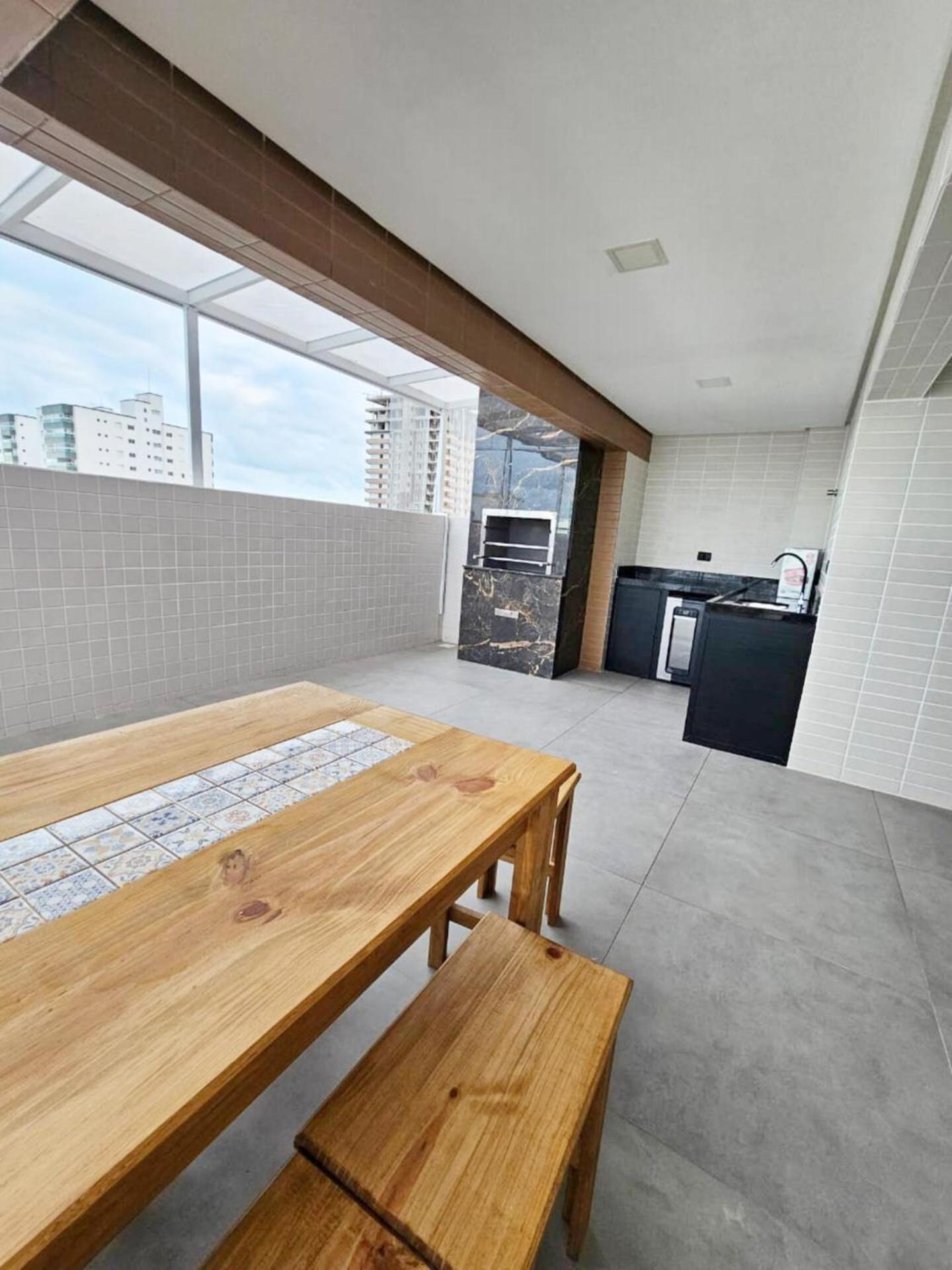 Apto Com Lazer Completo, Piscina, Ar, Mercadinho E Pet Friendly A 1 Min Da Praia Praia Grande (Santos) Luaran gambar